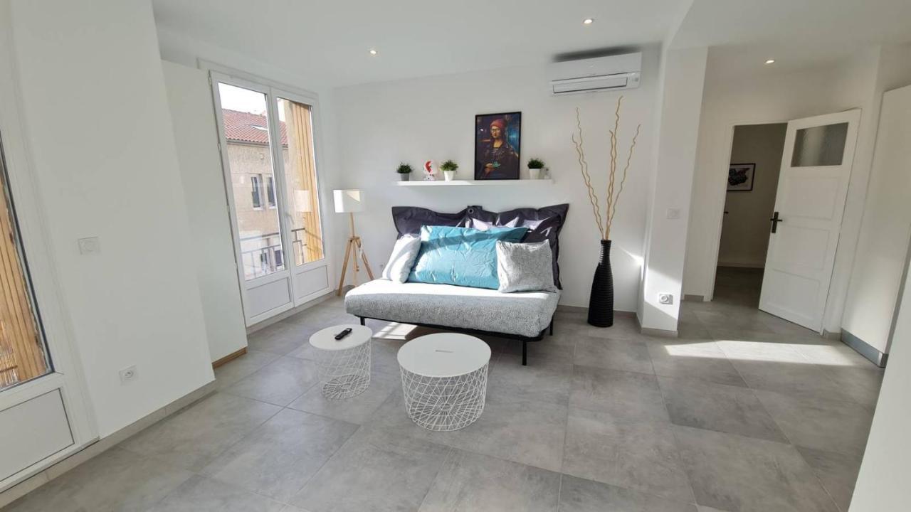 Maxbnb - T2 Balcon 50M2 - Climatise - Ouest - Toulon Ngoại thất bức ảnh